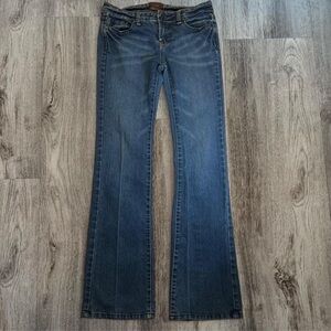 To The Max Flare Jeans – Medium Wash Low Rise Bootcut Denim